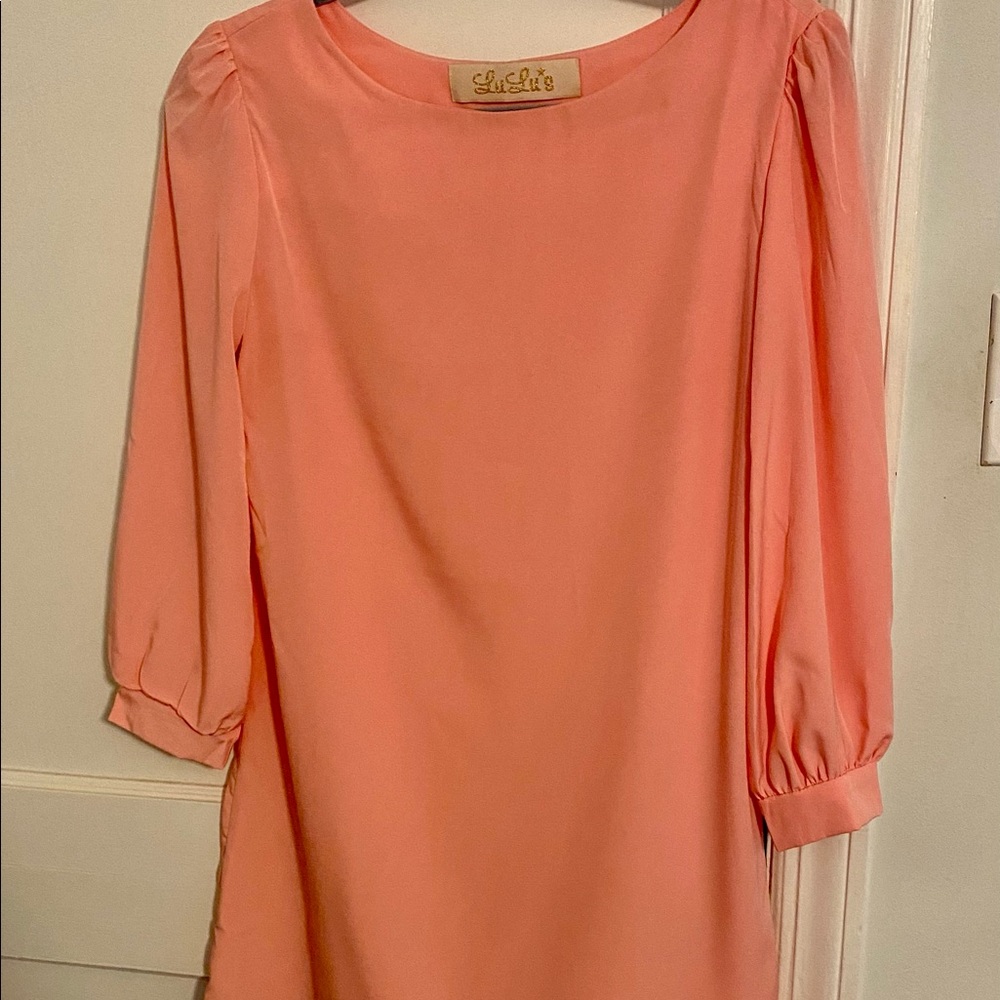 Lulus Pink Shift Dress